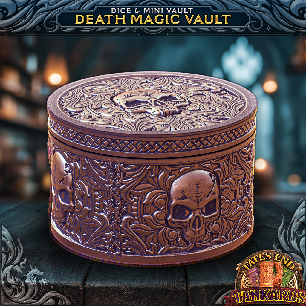 Swamp Magic Drink Cozy and Dice Vault