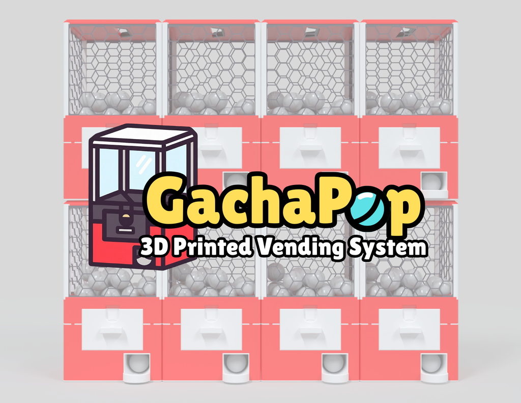 GatchaPop Vending Machine by Hybee3D (Mini)