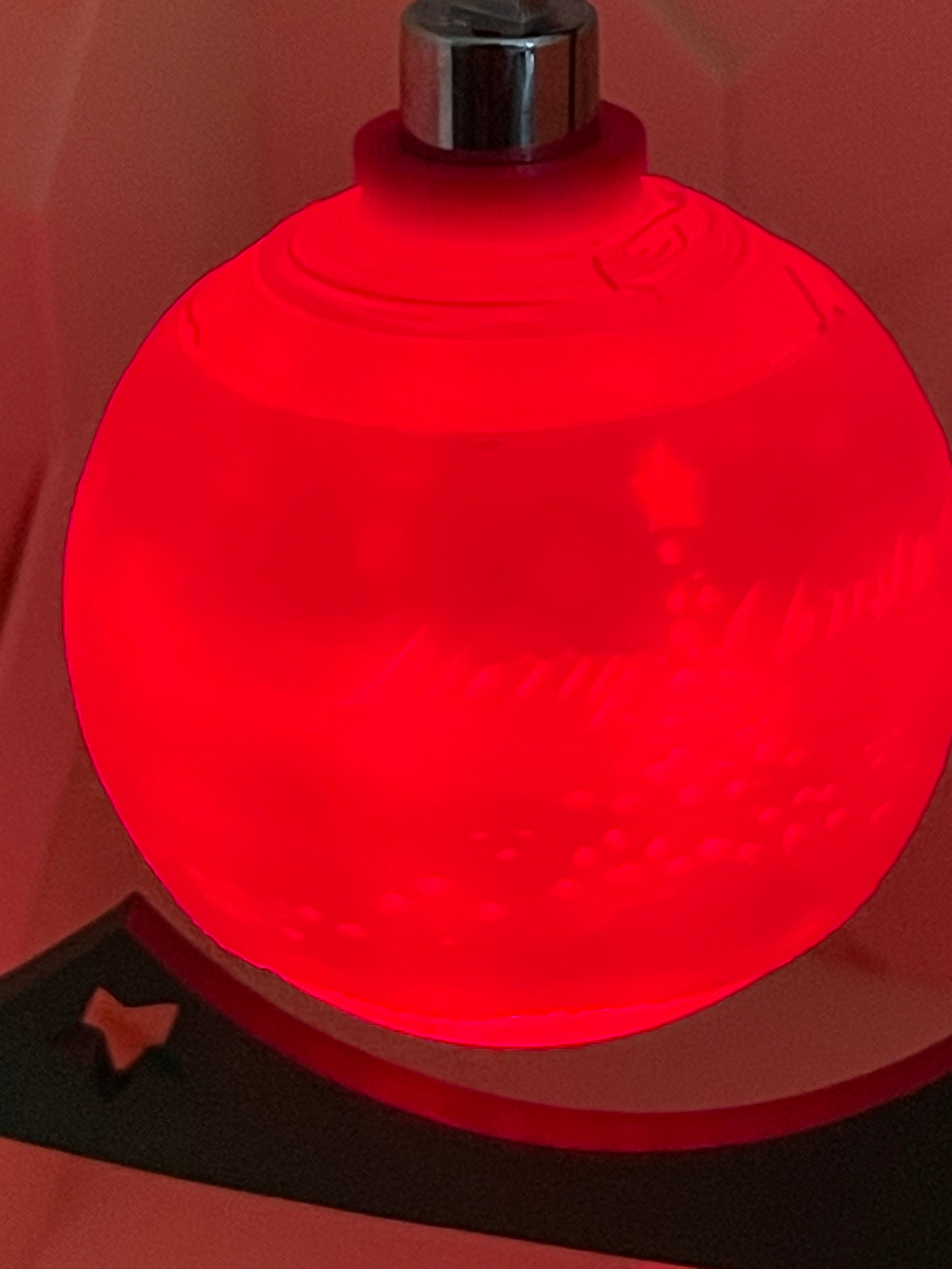 Lithopane Christmas Ornament