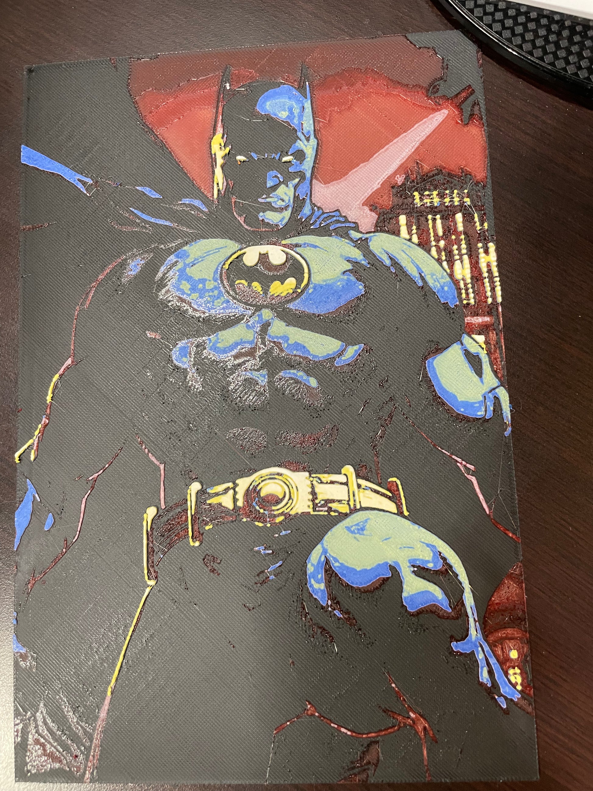 The Dark Knight Filament Painting