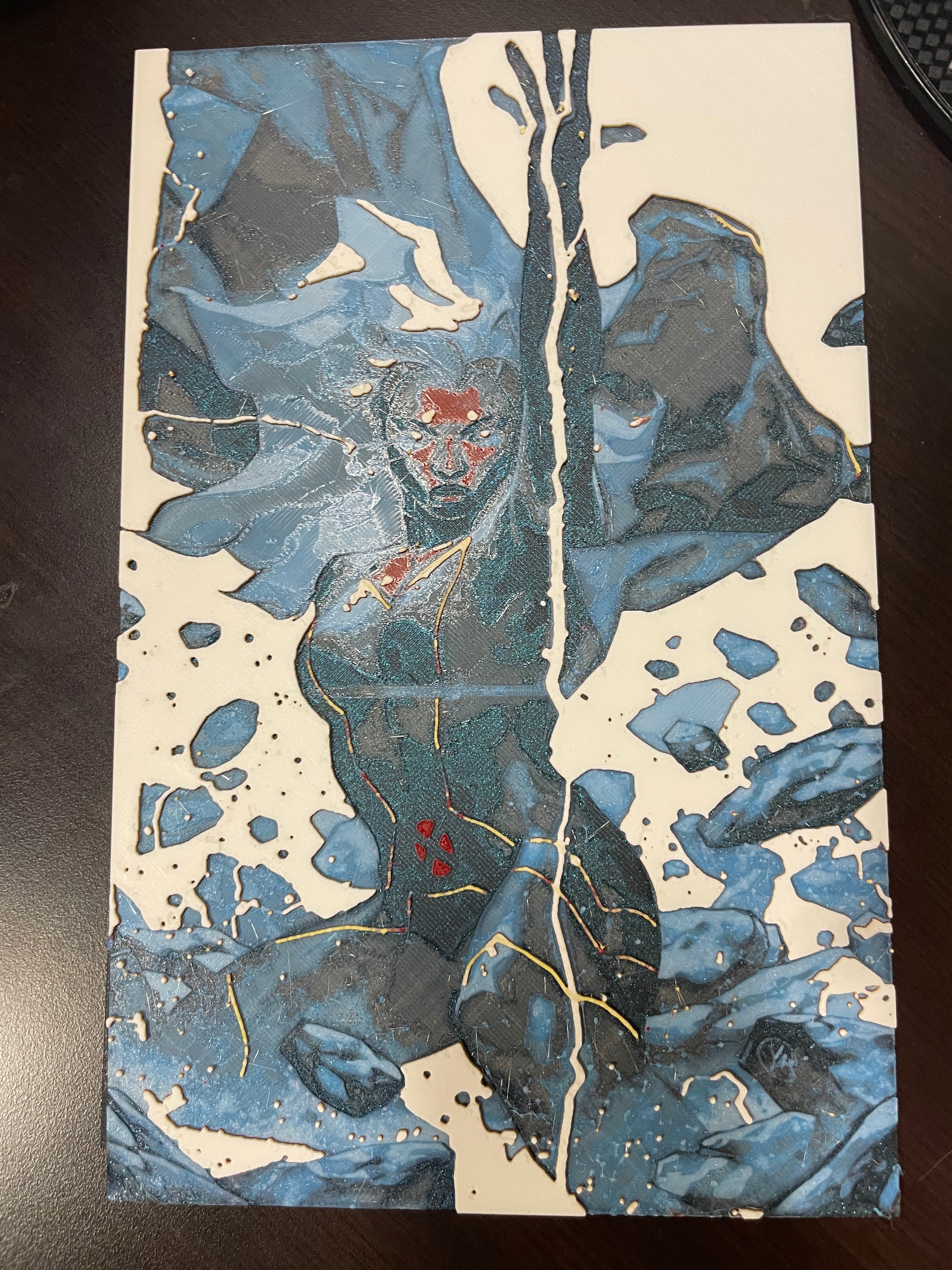 X-Men Storm Filament Painting