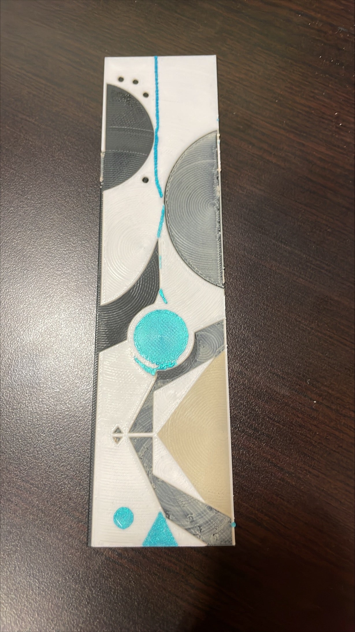 Geo Abstract Bookmark