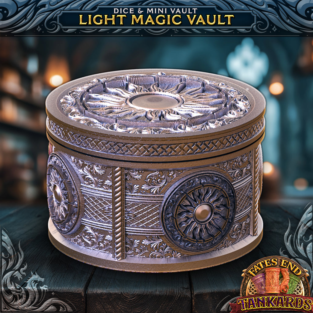 Plains Magic Drink Cozy and Dice Vault