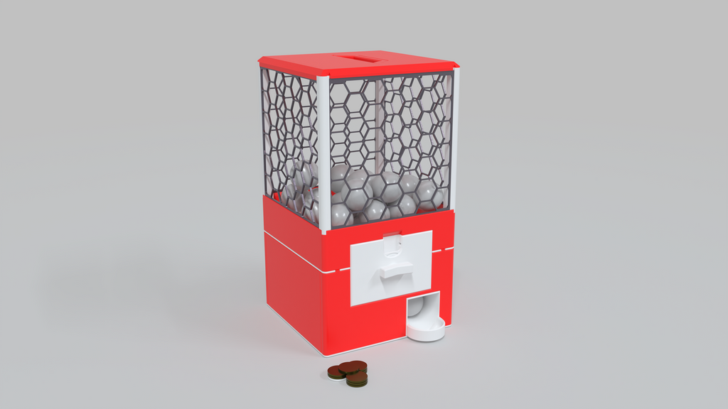 GatchaPop Vending Machine by Hybee3D (Mini)