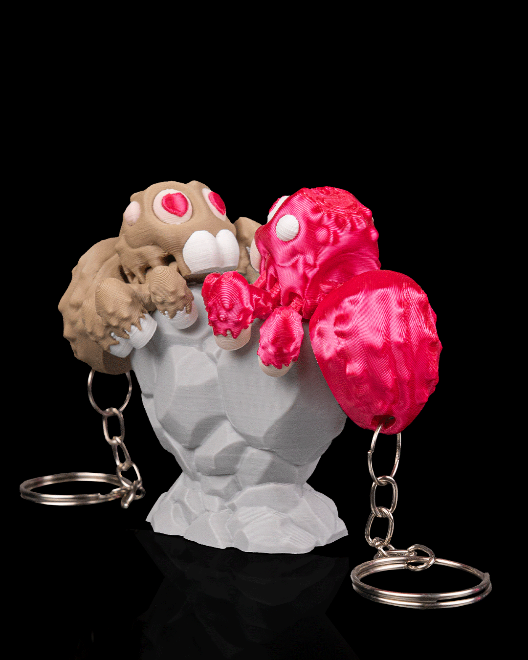 Web of Love Keychain Set