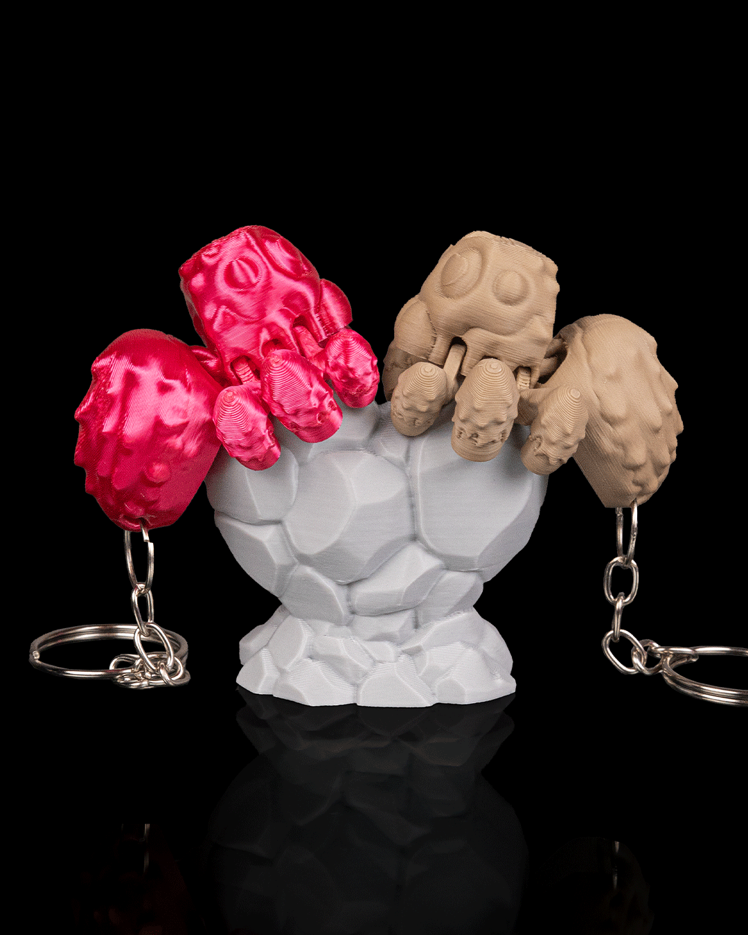 Web of Love Keychain Set