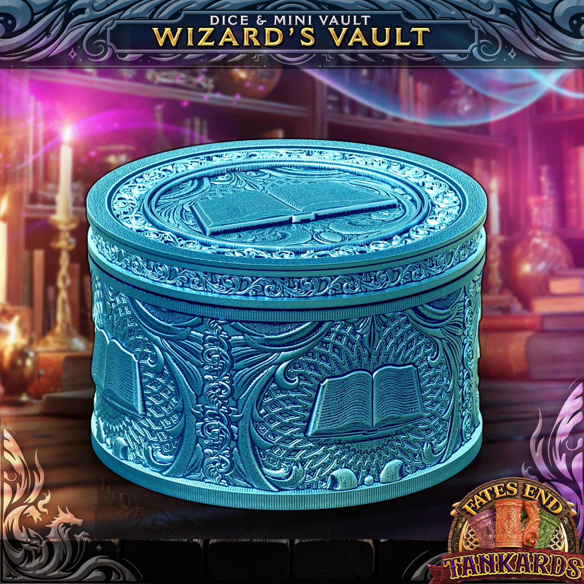 Wizard Drink Cozy and Dice Vault