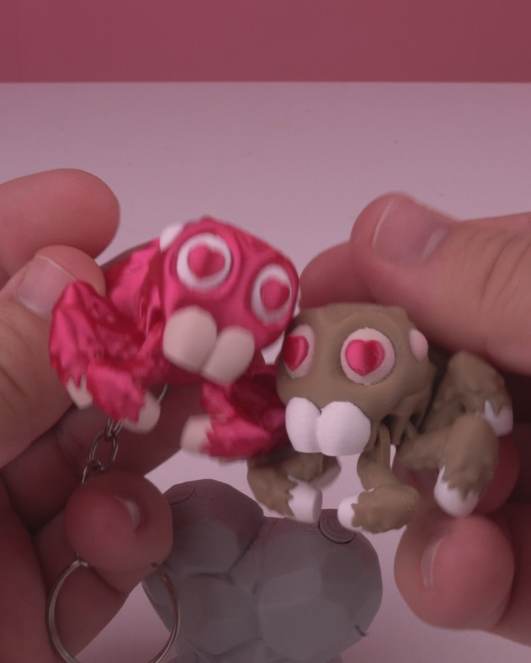 Web of Love Keychain Set